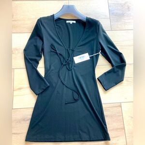 Reformation black dress